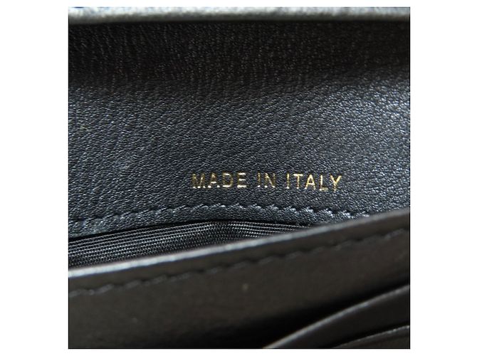 Chanel Coco Mark Matelassé Bi-fold Wallet Black - view 13