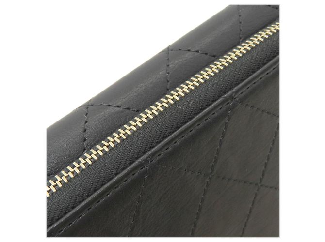 Chanel Coco Mark Matelassé Bi-fold Wallet Black - view 18