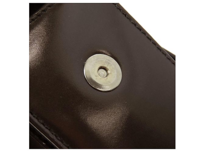 Gucci Logo Schultertasche Braun Schwarz - Ansicht 12