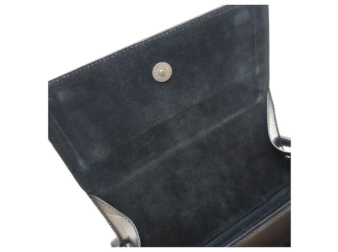Gucci Logo Schultertasche Braun Schwarz - Ansicht 7