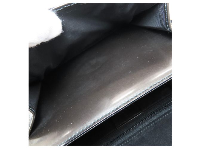 Gucci Logo Schultertasche Braun Schwarz - Ansicht 8