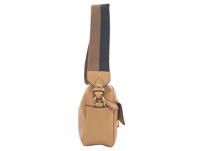 Fendi Baguette Schultertasche Braun - Ansicht 3