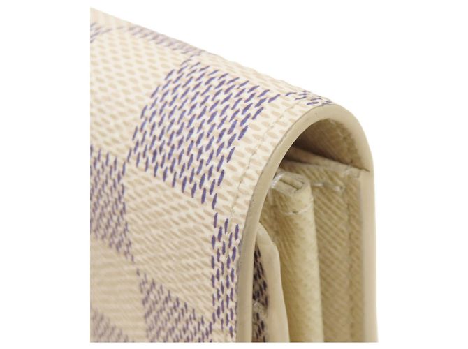 Louis Vuitton Damier Azur Portefeuille Sarah Long Wallet - vista 15