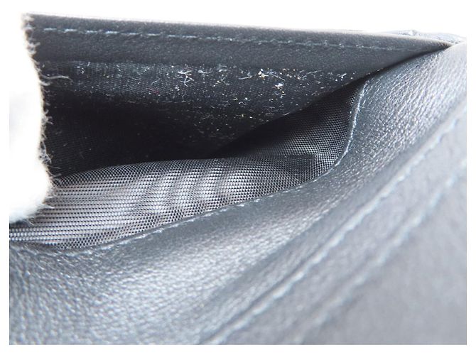 Yves Saint Laurent Cassandra Bi-fold Geldbörse Schwarz - vista 13
