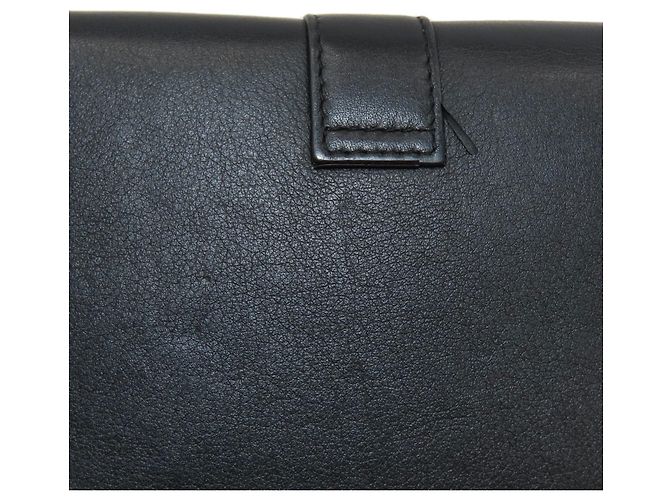 Yves Saint Laurent Cassandra Bi-fold Geldbörse Schwarz - vista 15