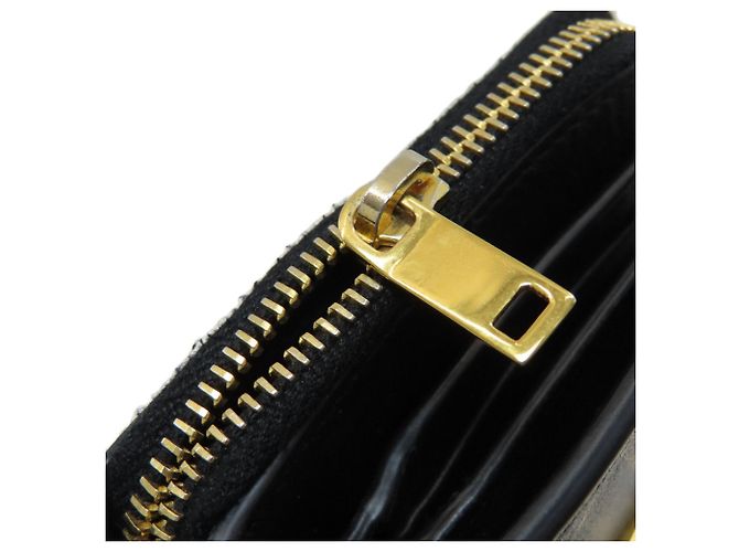 Yves Saint Laurent Cassandra Bi-fold Geldbörse Schwarz - vista 16