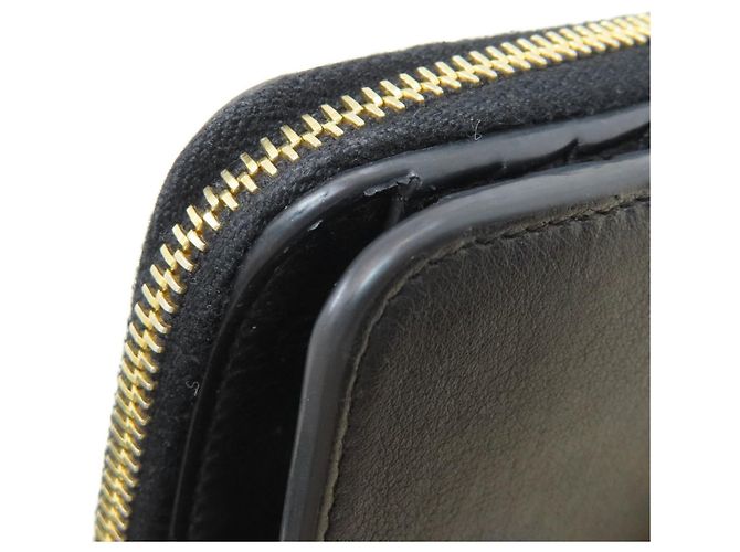 Yves Saint Laurent Cassandra Bi-fold Geldbörse Schwarz - vista 18
