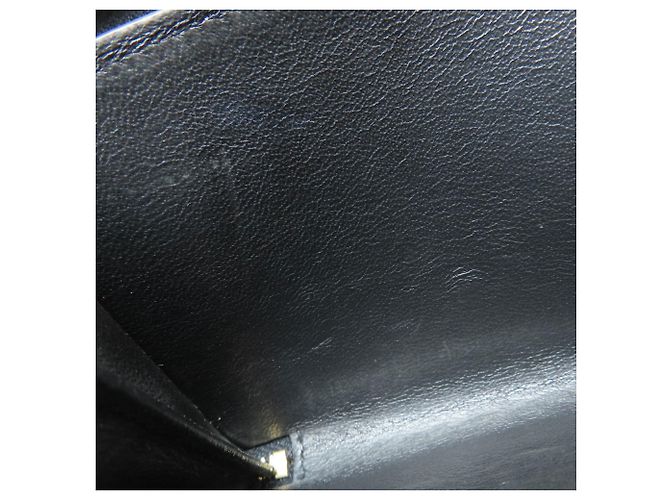 Yves Saint Laurent Cassandra Bi-fold Geldbörse Schwarz - vista 8