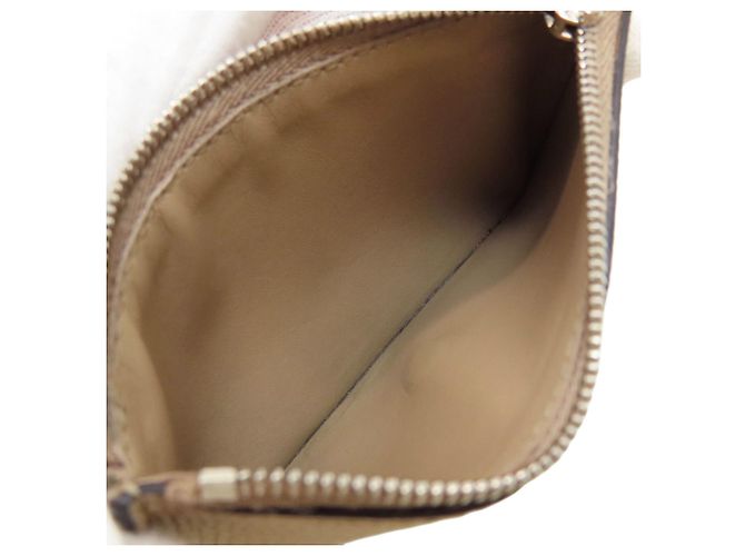 Loewe Vertical Wallet Tri-fold Calfskin Brown - view 6