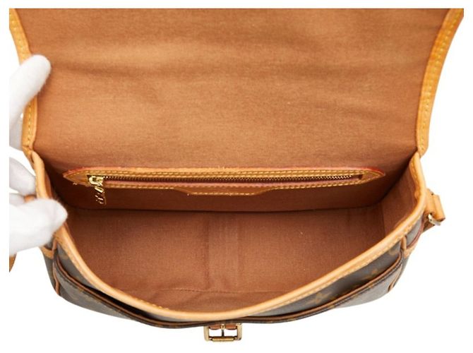 Louis Vuitton Monogram Sologne Crossbody Shoulder Bag Braun - Ansicht 9