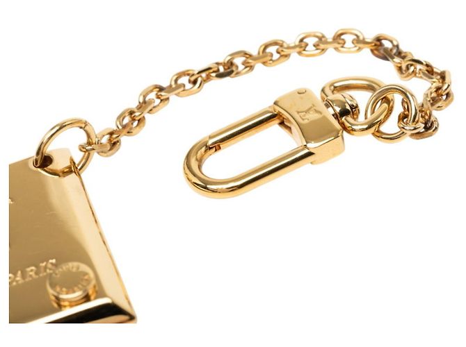 Portachiavi specchio placcato oro Louis Vuitton D'oro - vista 3