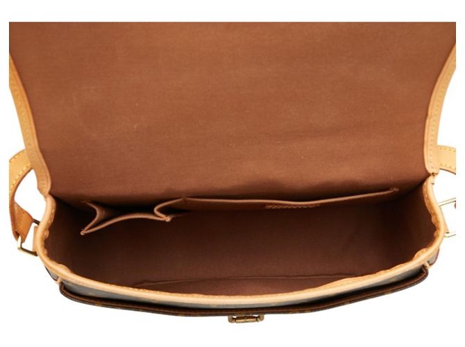 Louis Vuitton Monogram Sologne Crossbody Shoulder Bag Braun - Ansicht 11