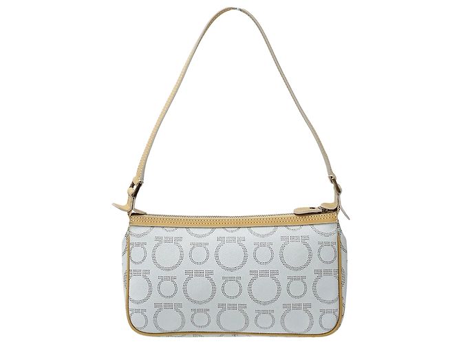 Borsa/Pouch Salvatore Ferragamo Blu Chiaro - vista 2