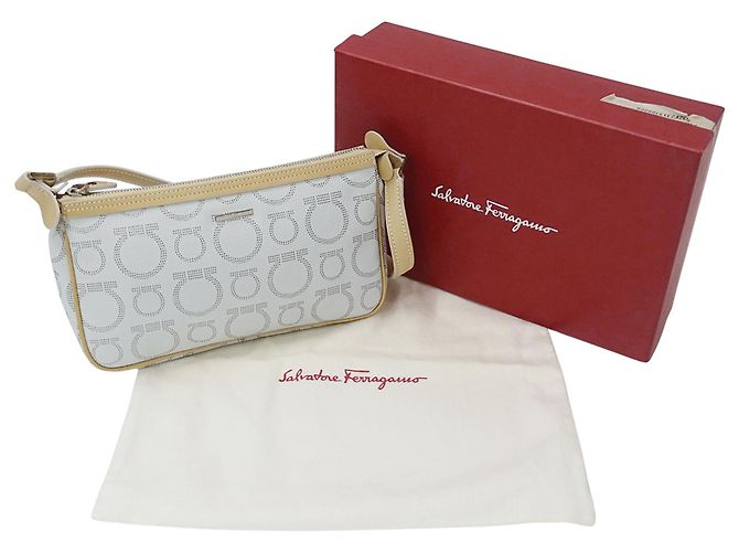 Borsa/Pouch Salvatore Ferragamo Blu Chiaro - vista 7