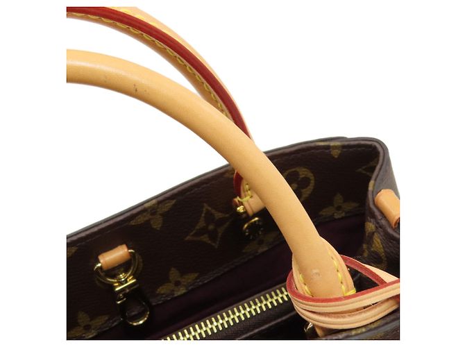 Bolsa Louis Vuitton M41055 Montaigne BB Monograma - vista 16