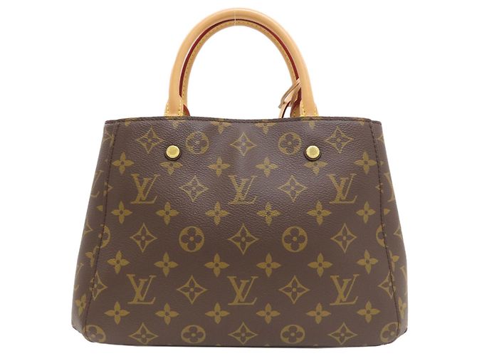 Bolsa Louis Vuitton M41055 Montaigne BB Monograma - vista 2
