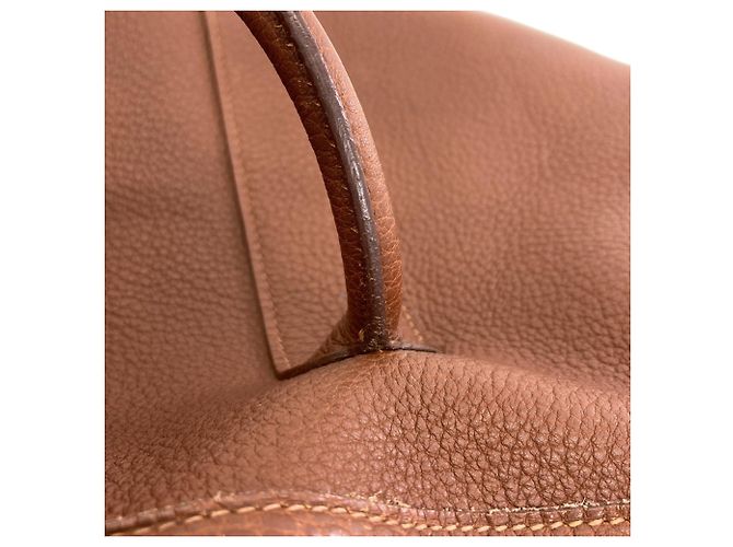 Hermès Borsa Tote Hermes Garden Party PM Marrone - vista 14