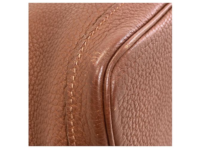 Hermès Borsa Tote Hermes Garden Party PM Marrone - vista 16