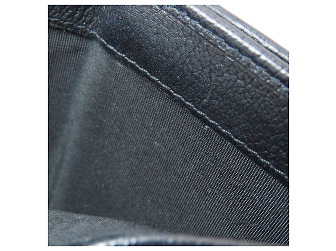 Chanel Camellia Bi-fold Geldbörse Schwarz - Ansicht 10