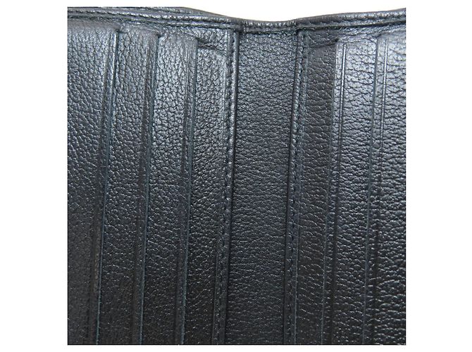 Chanel Camellia Bi-fold Geldbörse Schwarz - Ansicht 11