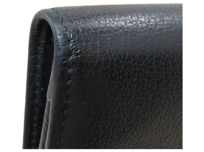 Chanel Camellia Bi-fold Geldbörse Schwarz - Ansicht 16