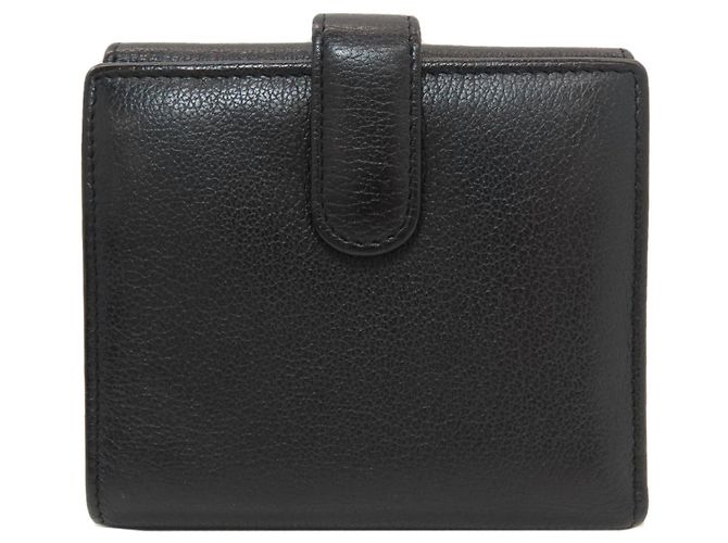 Chanel Camellia Bi-fold Geldbörse Schwarz - Ansicht 2