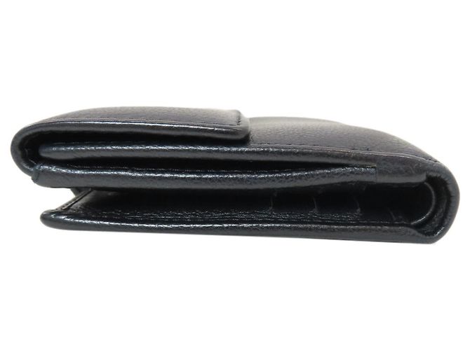 Chanel Camellia Bi-fold Geldbörse Schwarz - Ansicht 3