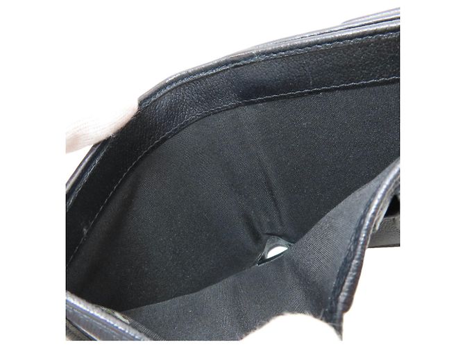 Chanel Camellia Bi-fold Geldbörse Schwarz - Ansicht 5