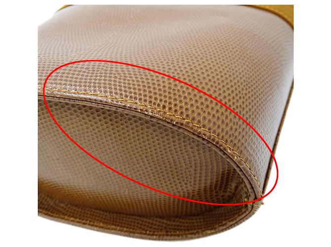 Borsa a mano in pelle marrone Salvatore Ferragamo - vista 10