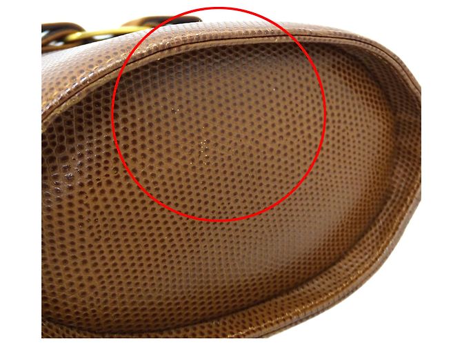 Borsa a mano in pelle marrone Salvatore Ferragamo - vista 13