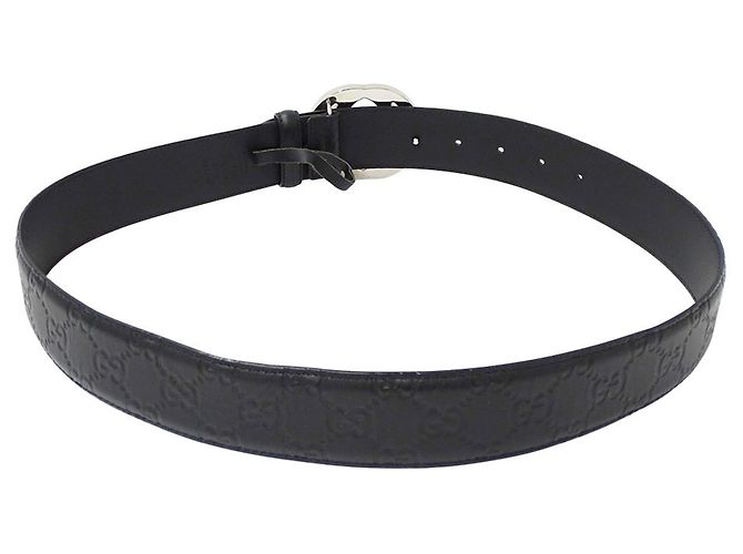 Cintura in pelle da uomo Gucci Nero - vista 4