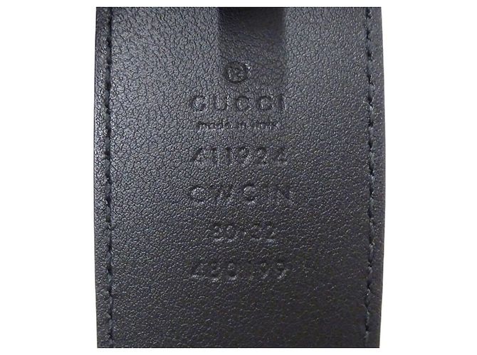 Cintura in pelle da uomo Gucci Nero - vista 5