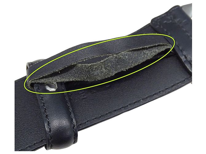 Cintura in pelle da uomo Gucci Nero - vista 8