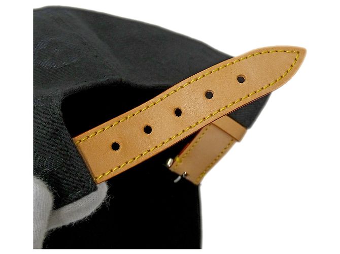 Casquette pour homme Louis Vuitton Noir Monogramme - vue 10