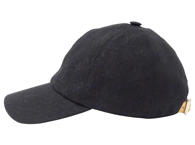 Casquette pour homme Louis Vuitton Noir Monogramme - vue 3