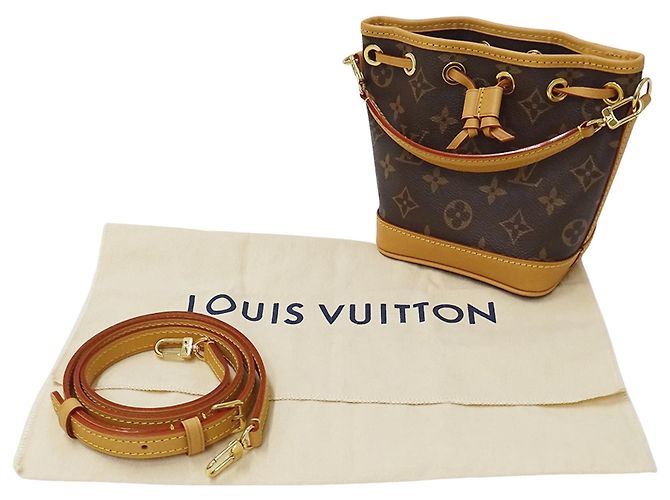 Louis Vuitton Nano Noe Handtasche Braun - Ansicht 7