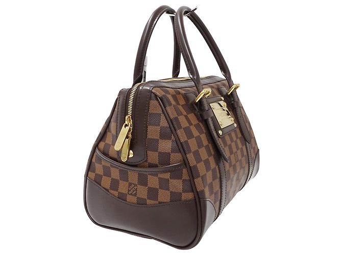Bolso Louis Vuitton Damier - Modelo Berkeley Castaño Damier ebene - vista 4