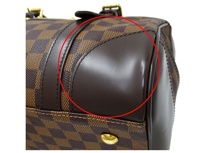 Bolso Louis Vuitton Damier - Modelo Berkeley Castaño Damier ebene - vista 9