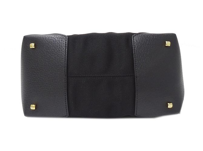 Borsa Tote Salvatore Ferragamo in nylon nero - vista 3