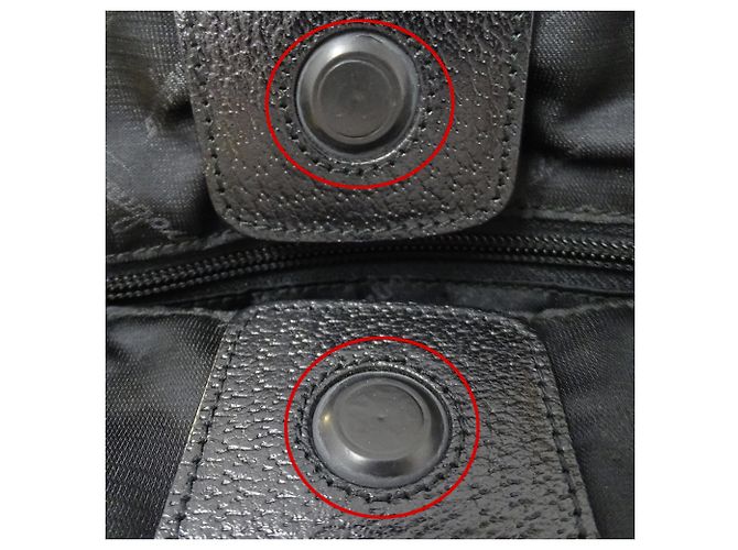 Borsa Tote Salvatore Ferragamo in nylon nero - vista 9
