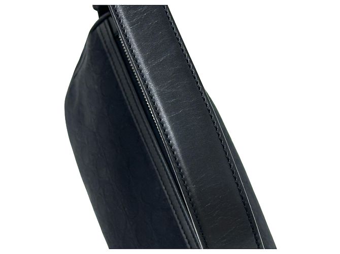 Gancini Borsa in tela nera Salvatore Ferragamo Nero - vista 13