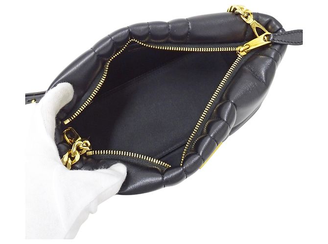 Burberry Lederhandtasche Schwarz - Ansicht 5