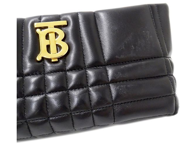 Burberry Lederhandtasche Schwarz - Ansicht 8
