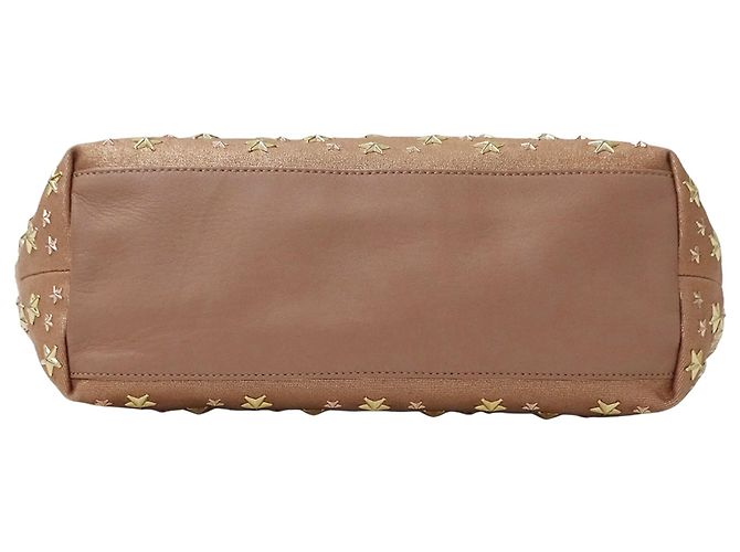 Borsa Tote Jimmy Choo in tela rosa - vista 3
