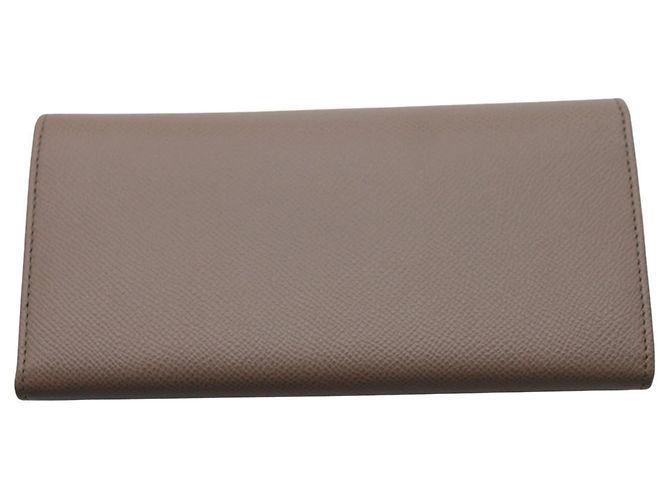 Gancini Cartera de piel gris para mujer Salvatore Ferragamo Castaño - vista 2