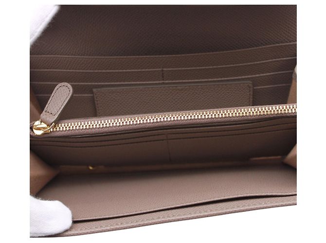 Gancini Cartera de piel gris para mujer Salvatore Ferragamo Castaño - vista 8