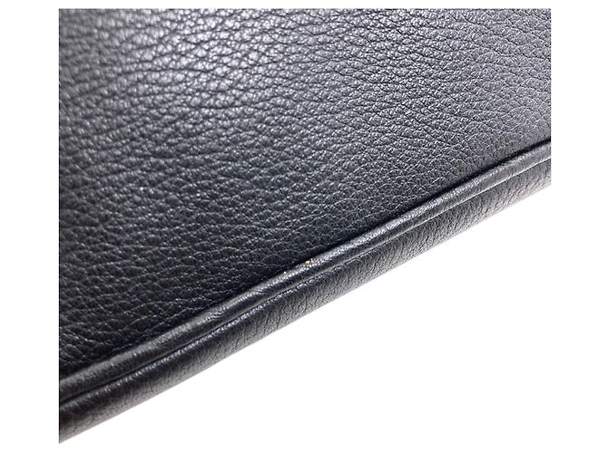 Sac à épaule Prada avec logo métallique Noir - vue 8