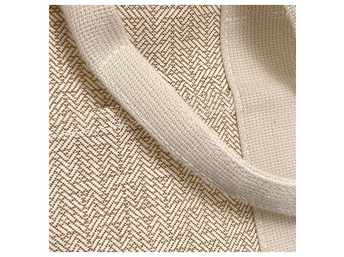Hermès Bolso Tote Hermes Saxon Beige - vista 12