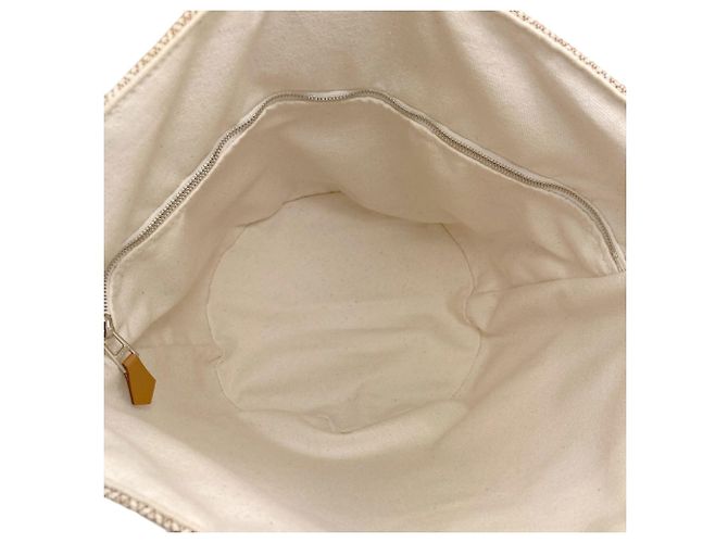 Hermès Bolso Tote Hermes Saxon Beige - vista 5