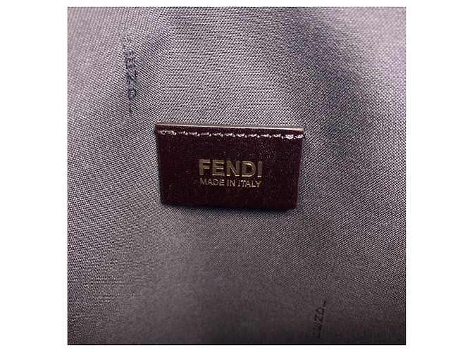 Fendi Zucca Pattern Shoulder Bag Brown - view 6